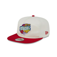 New Era San Francisco 49ers Pro Bowl White Red Yellow Blue Patch Golfer Hat