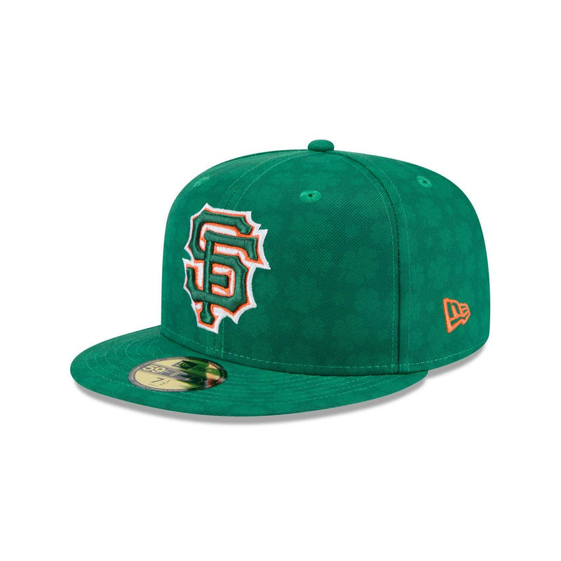 New Era San Francisco Giants St. Patrick's Day Green Gray 59Fifty 5950 Fitted
