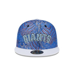 New Era San Francisco Giants Jacquard Crown White Gray 59Fifty 5950 Patch Fitted