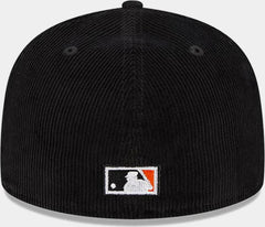 New Era San Francisco Giants Corduroy White Orange 59Fifty 5950 Patch Fitted