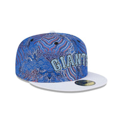 New Era San Francisco Giants Jacquard Crown White Gray 59Fifty 5950 Patch Fitted