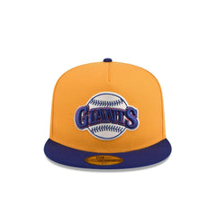 New Era San Francisco Giants 60th Anni Gold Blue Gray 59Fifty 5950 Patch Fitted