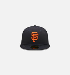 New Era SF Giants Pop Sweat '12 WS Black Orange Pink 59Fifty 5950 Patch Fitted