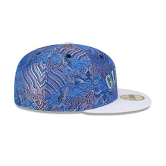 New Era San Francisco Giants Jacquard Crown White Gray 59Fifty 5950 Patch Fitted