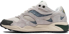 Saucony Colour Grid Shadow 2 Beige Grey Black White S70822-3 Sneaker Shoe