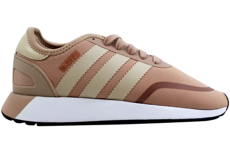 WMNS Adidas N 5923 INIKI ASH PEARL PINK LINEN WHITE BLACK AQ0265 Sneaker Trainer