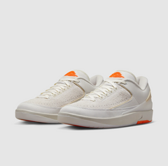 Nike AIR JORDAN 2 RETRO LOW SPWhite Orange DV7128-110 Sneaker Shoe Trainer