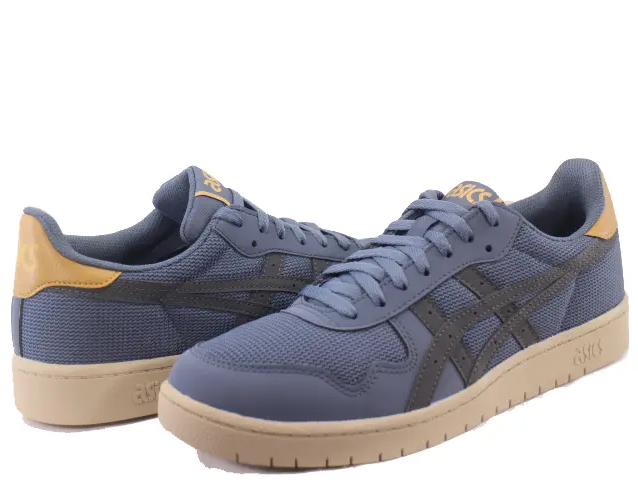 Asics Japan S Tarmac Graphite Grey Blue White Gold Sneaker Shoe Trainer
