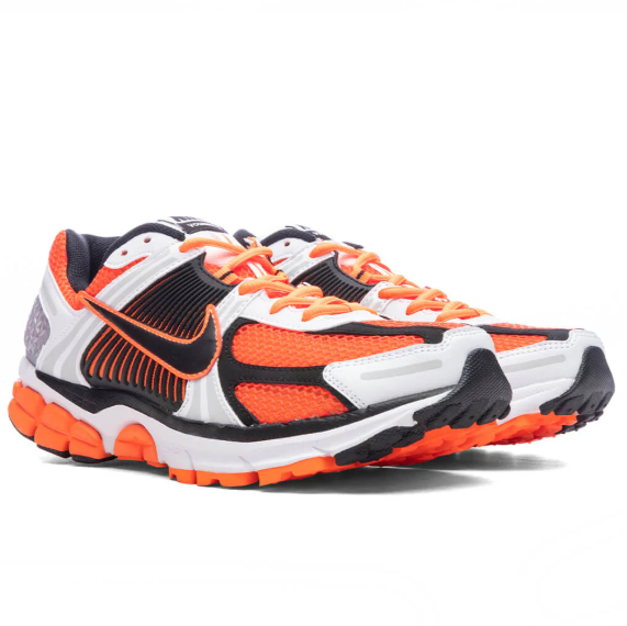 Kids Nike Zoom Vomero 5 GS Total Orange White Black HF6998-800 Sneaker Shoe