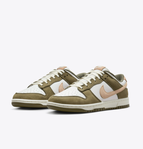 Nike Dunk Low OLIVE OIL FQ8250-200 Summit White Brown Beige Sneaker Shoe