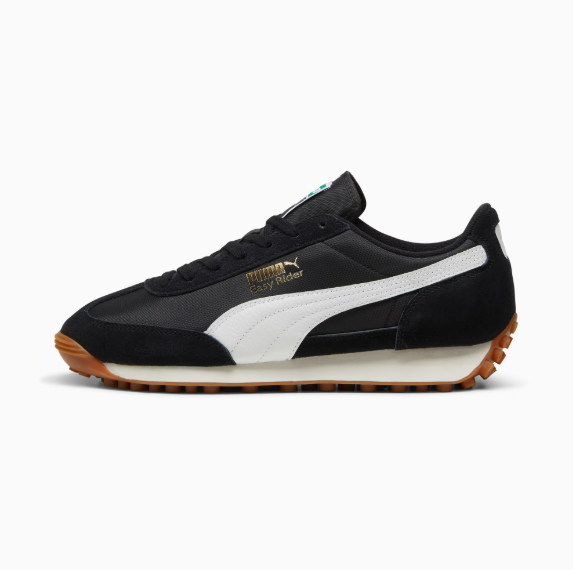 PUMA EASY RIDER VINTAGE Black White Brown 399028-10 Sneaker Shoe Trainers