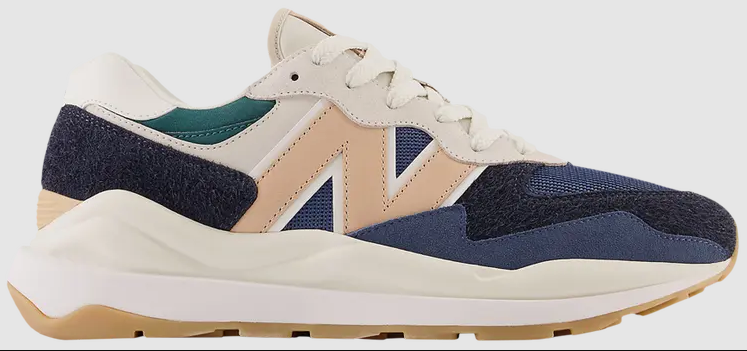 New Balance 57/40 Peacoat Sand Blue White Beige M5740CCA Shoe Sneaker Trainer