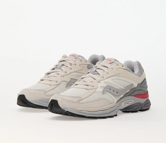 Saucony OG ProGrid Omni 9 Ivory Off White Grey Red Orange S70845-1 Trainer