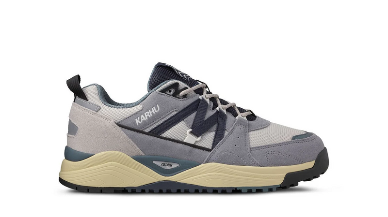 Karhu Fusion XC Ultimate Gray India Ink Blue Beige Shoe Sneaker Trainer