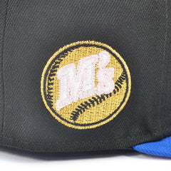 New Era Seattle Mariners '87 M's Blue Yellow Pink 59Fifty 5950 Patch Fitted