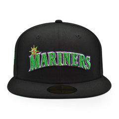 New Era Seattle Mariners '23 ASG Black Green 59Fifty 5950 Patch Fitted Cap Hat