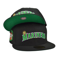 New Era Seattle Mariners '23 ASG Black Green 59Fifty 5950 Patch Fitted Cap Hat