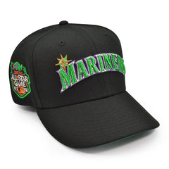 New Era Seattle Mariners '23 ASG Black Green 59Fifty 5950 Patch Fitted Cap Hat