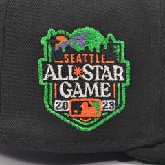 New Era Seattle Mariners '23 ASG Black Green 59Fifty 5950 Patch Fitted Cap Hat