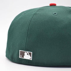 New Era Seattle Mariners 25th ANNI Pine Gray Red 59Fifty 5950 Patch Fitted Hat