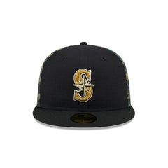 New Era Seattle Mariners Digi Camo Gold Grey Green Camo 59Fifty 5950 Patch