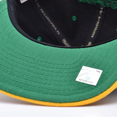 Mitchell And Ness Seattle Supersonics HWC RELOAD Black Yellow Green Snapback Hat