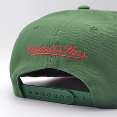 Mitchell And Ness Seattle Supersonics NBA FRONT LOADED Green Red Patch Snapback