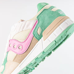 Saucony Shadow 5000 Beige Pink Green White Sneaker Shoe Trainer