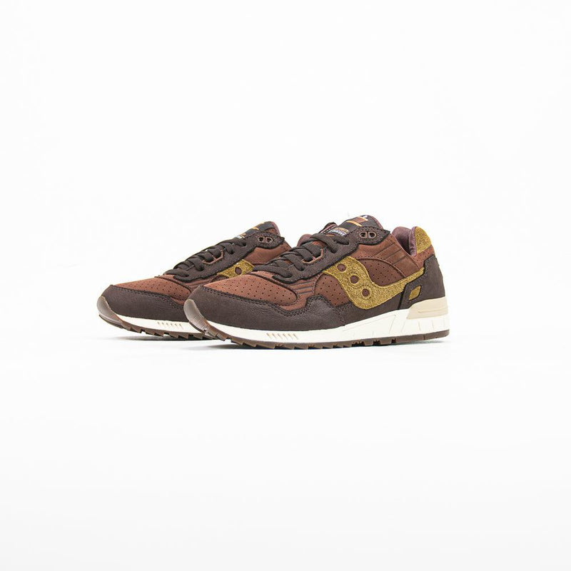 Saucony Shadow 5000 Brown Beige White Shoe Sneaker Trainer