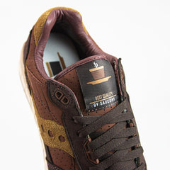 Saucony Shadow 5000 Brown Beige White Shoe Sneaker Trainer