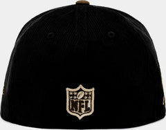 New Era Collection San Francisco 49ers Black Brown Red 59Fifty 5950 Patch Fitted