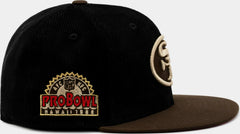 New Era Collection San Francisco 49ers Black Brown Red 59Fifty 5950 Patch Fitted