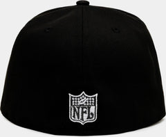 New Era San Francisco 49ers Black Red White 59Fifty 5950 Patch Fitted Cap Hat