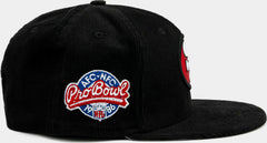 New Era San Francisco 49ers Corduroy Red Blue White 59Fifty 5950 Patch Fitted