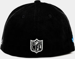 New Era Las Vegas Raiders Black Cord Silver White Blue 59Fifty 5950 Patch Fitted