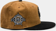 New Era Houston Astros Corduroy Wheat Black Silver 59Fifty 5950 Patch Fitted