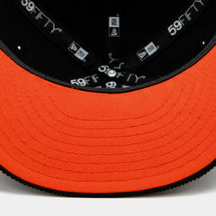New Era Houston Astros Corduroy Orange Blue White 59Fifty 5950 Patch Fitted