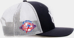 47 Brand NY Yankees Trucker Blue White Red Grey 9Fifty 950 Patch Snapback