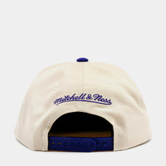 Mitchell and Ness 30th ANNI LA Lakers Purple Beige Yellow Orange Snapback Cap