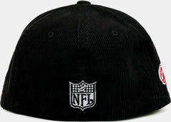 New Era San Francisco 49ers Corduroy Red Blue White 59Fifty 5950 Patch Fitted