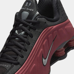 Wmns Nike Shox R4 Red Black Silver Grey AR3565-009 Sneaker Shoe Trainer