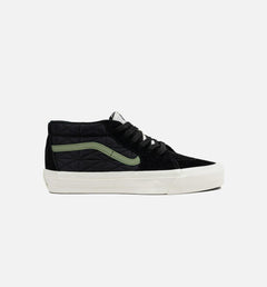 Vans Sk8 Mid White Black Green VN000CQQBLK1 Shoe Sneaker Trainer