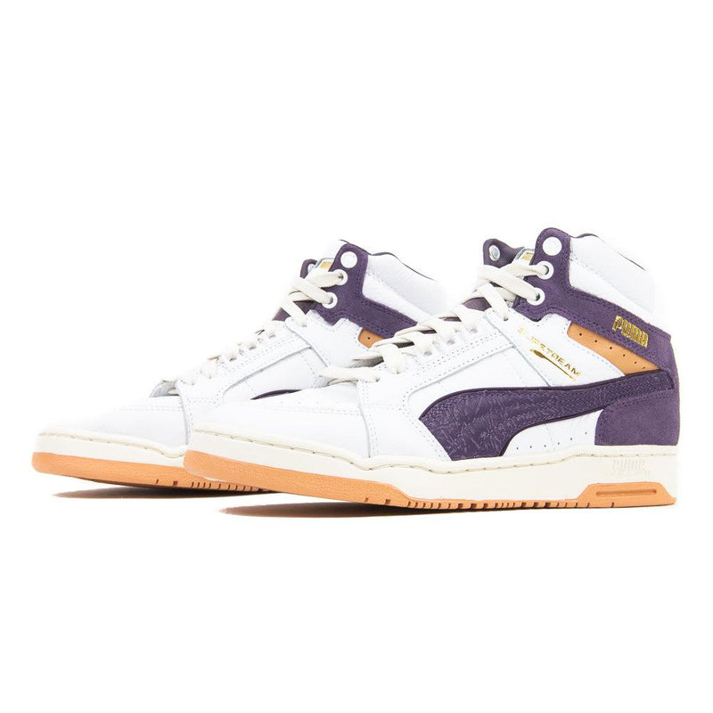 Puma Slipstream Mid SC White Sweet Grape Purple Orange Sneaker Shoe Trainer