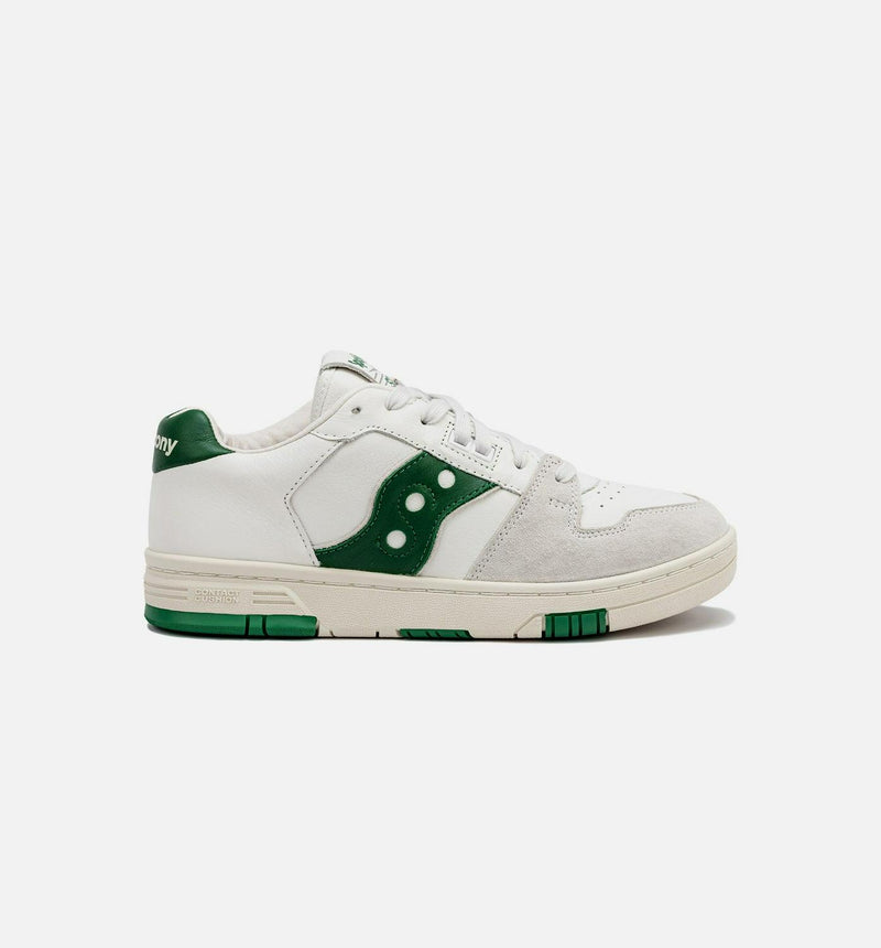 Saucony Sonic Low White Green S70788-1 Shoe Sneaker Trainer