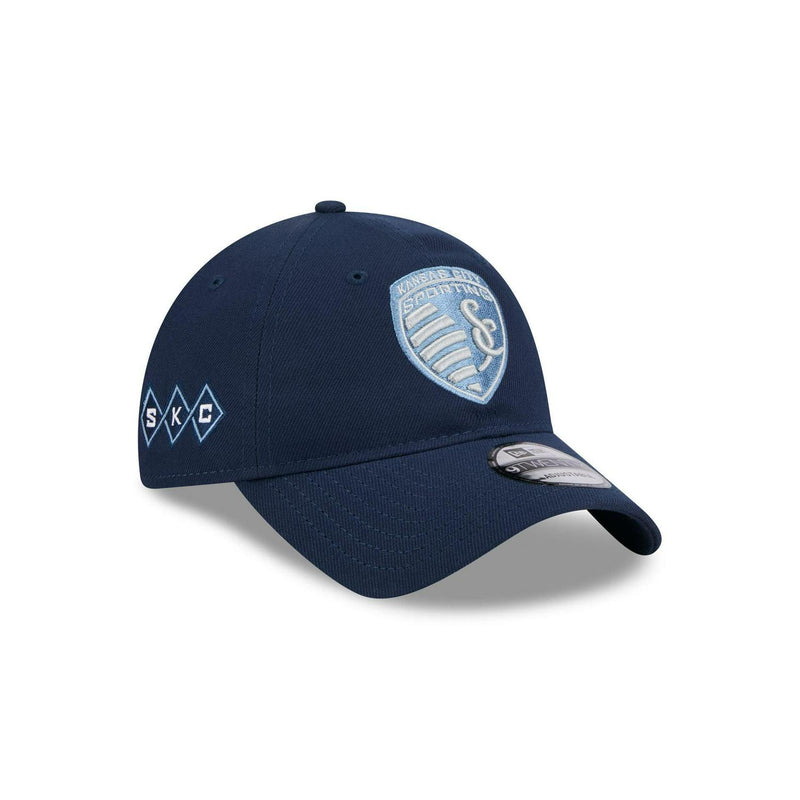 New Era Sporting Kansas City '24 Jersey Hook Blue 9Twenty 920 Adjustable Patch