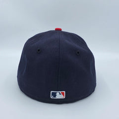 New Era St. Louis Cardinals Navy Blue Red White 59Fifty 5950 Patch Fitted