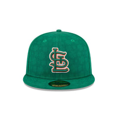 New Era St. Louis Cardinals St. Patrick's Day 2025 Green Day 59Fifty 5950 Fitted