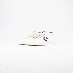 Converse Star Player Mid Egret White Navy Blue Beige A10407C Sneaker Shoe