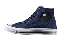 Converse Stussy Chuck 70 Hi 8-Ball Blue White Black Brown A03711C Sneaker Shoe
