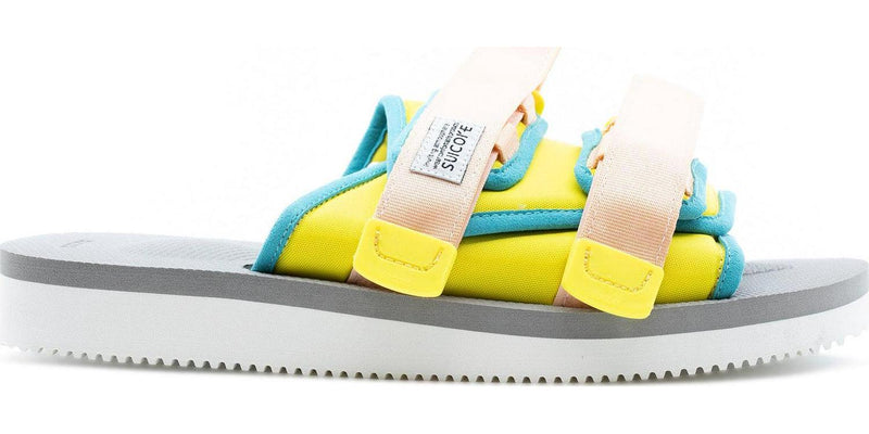 Suicoke Moto-Cab Yellow Grey Blue Pink OG-056CAB Slide Sandal Slippers